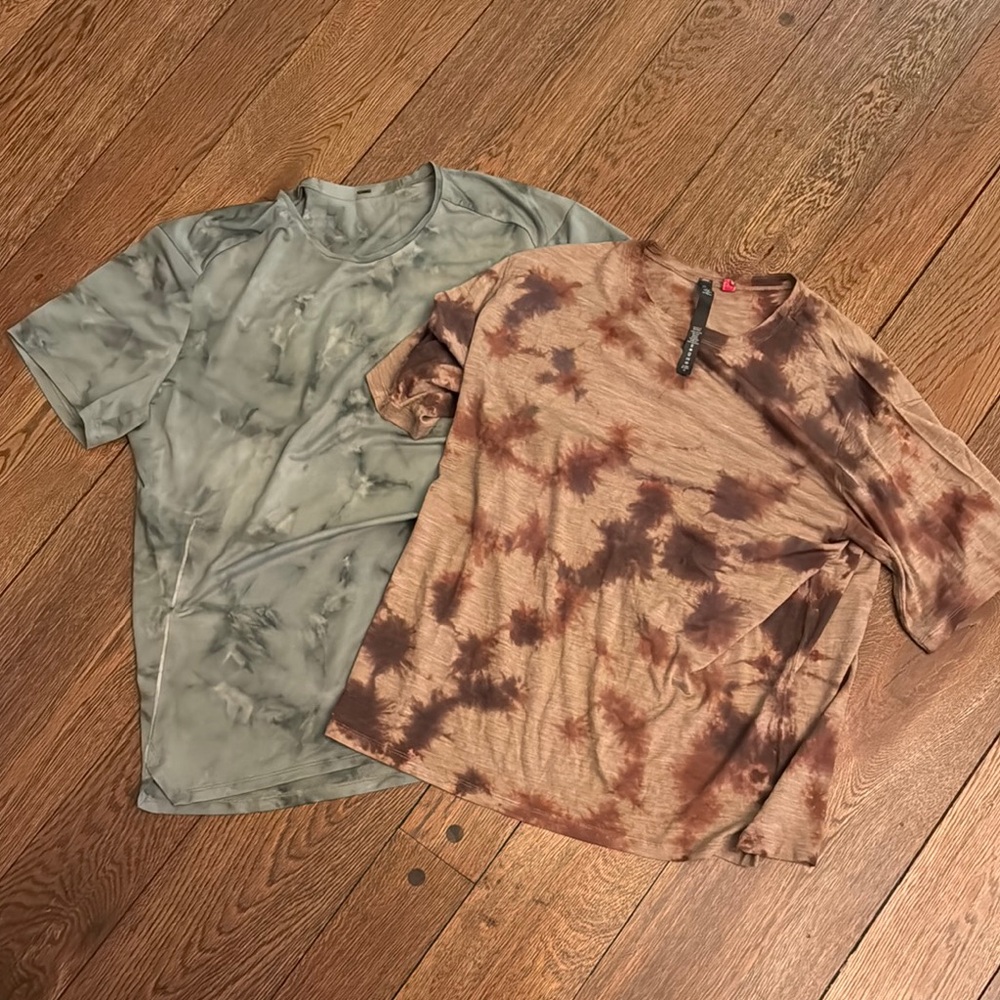Lululemon XL Men’s Shirt Tie-Dye Bundle